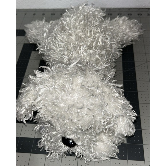 Barbie Plush Dog Light Up Nose Barking Sneezing 2011 Mattel White Pink Collar - Picture 4 of 16